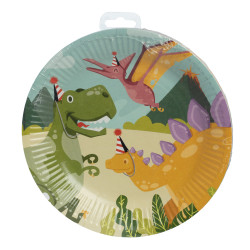 Papierové tácky Dinosaurus 10 ks